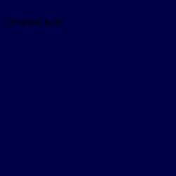 000046 - Cetacean Blue color image preview