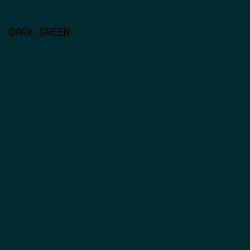 002A2F - Dark Green color image preview