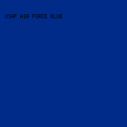 002B89 - USAF Air Force Blue color image preview