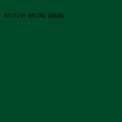 004927 - British Racing Green color image preview