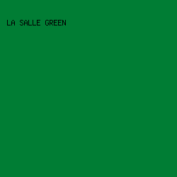 007D34 - La Salle Green color image preview