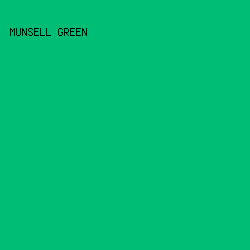 00BD75 - Munsell Green color image preview