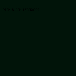 011409 - Rich Black [FOGRA29] color image preview