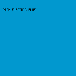 0198CF - Rich Electric Blue color image preview