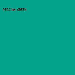 02A38A - Persian Green color image preview