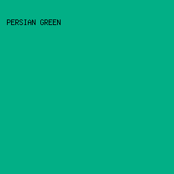 02AF86 - Persian Green color image preview