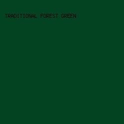 044321 - Traditional Forest Green color image preview