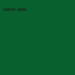 055F2E - Cadmium Green color image preview