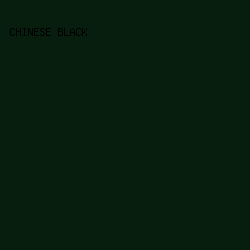 071D0E - Chinese Black color image preview