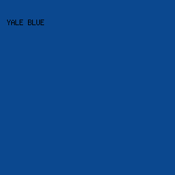 0B488F - Yale Blue color image preview