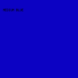 0C02C3 - Medium Blue color image preview
