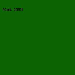 0C6301 - Royal Green color image preview