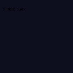 0D0F1F - Chinese Black color image preview