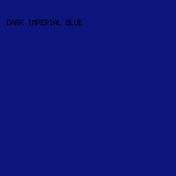 0D147C - Dark Imperial Blue color image preview