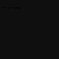 0F0F10 - Chinese Black color image preview