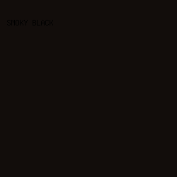 120D0B - Smoky Black color image preview