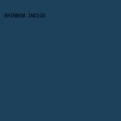 1D405B - Rainbow Indigo color image preview