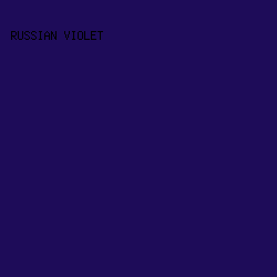1E0C59 - Russian Violet color image preview