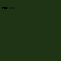 1E3414 - Pine Tree color image preview