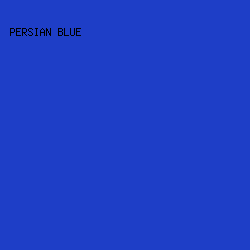 1E3EC7 - Persian Blue color image preview