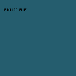 255D6E - Metallic Blue color image preview