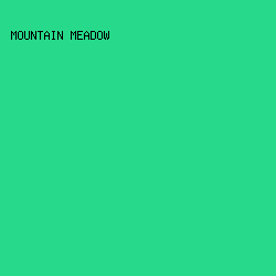 27DA8B - Mountain Meadow color image preview