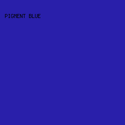 291FAA - Pigment Blue color image preview