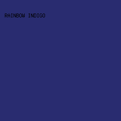 292C70 - Rainbow Indigo color image preview