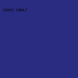 2A2C81 - Cosmic Cobalt color image preview