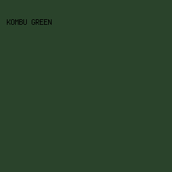 2A432B - Kombu Green color image preview