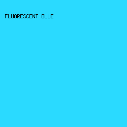 2ADAFF - Fluorescent Blue color image preview