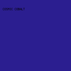 2B1E90 - Cosmic Cobalt color image preview