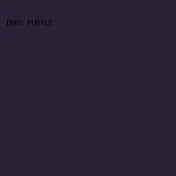 2C2238 - Dark Purple color image preview