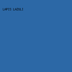 2C68A6 - Lapis Lazuli color image preview