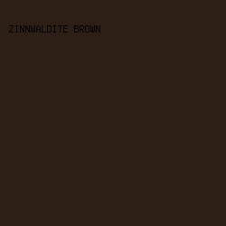 2D1F15 - Zinnwaldite Brown color image preview