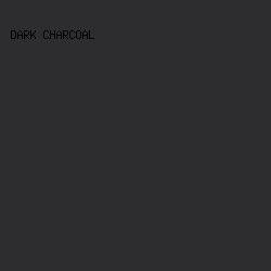 2D2D2F - Dark Charcoal color image preview