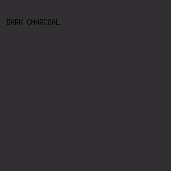312F31 - Dark Charcoal color image preview