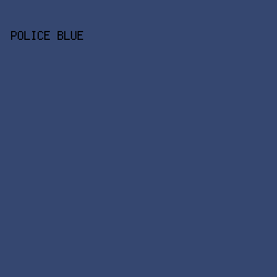 354770 - Police Blue color image preview