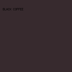 372A2E - Black Coffee color image preview