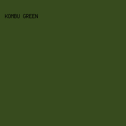 374B1E - Kombu Green color image preview