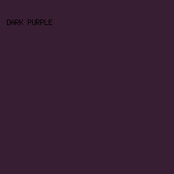 381E32 - Dark Purple color image preview