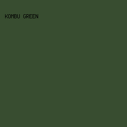 384D30 - Kombu Green color image preview