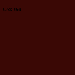 3A0805 - Black Bean color image preview