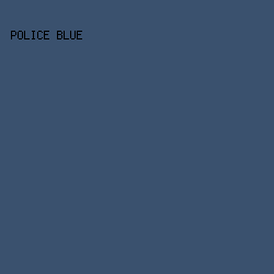 3A516E - Police Blue color image preview
