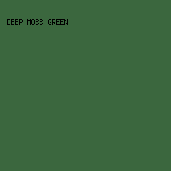 3B673E - Deep Moss Green color image preview