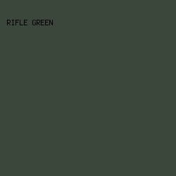 3C473B - Rifle Green color image preview