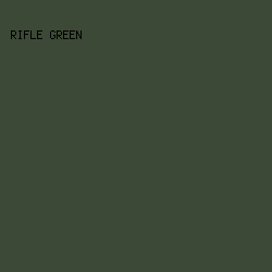 3C4936 - Rifle Green color image preview