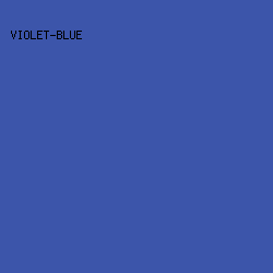 3C55AA - Violet-Blue color image preview