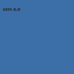 3C6EA7 - Queen Blue color image preview