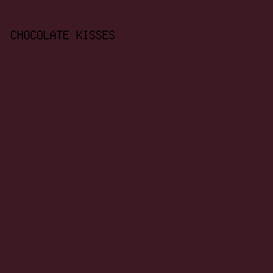 3D1923 - Chocolate Kisses color image preview